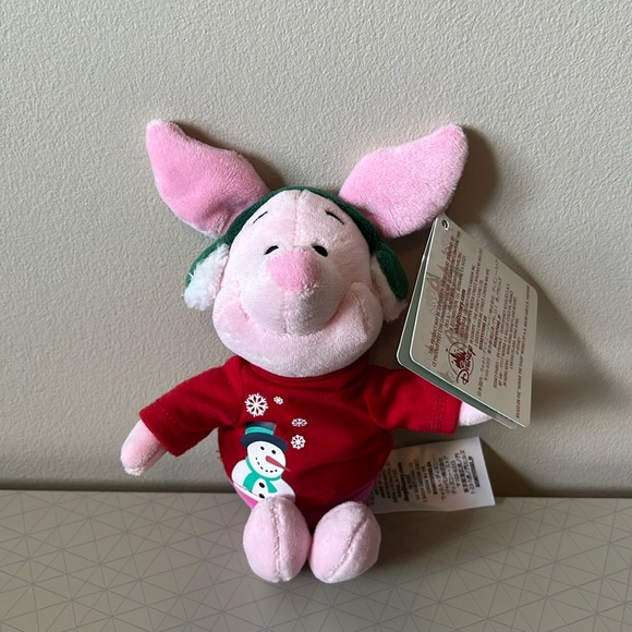 Disney Christmas Piglet Plush - Picture 1 of 1